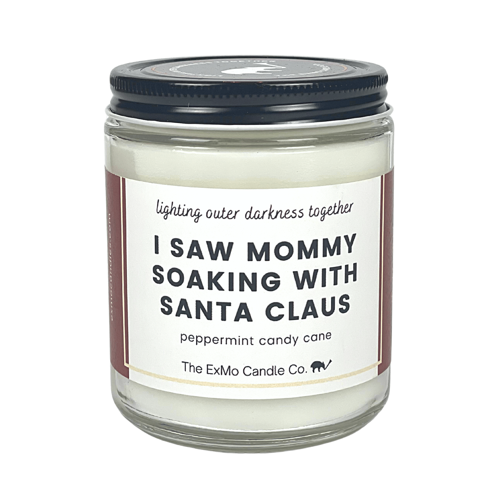 I Saw Mommy Soaking with Santa Claus – The ExMo Candle Co.